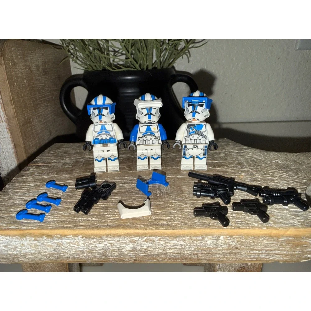 LEGO Star Wars 501st Legion Minifigures Captain Rex Officer Specialist Lot